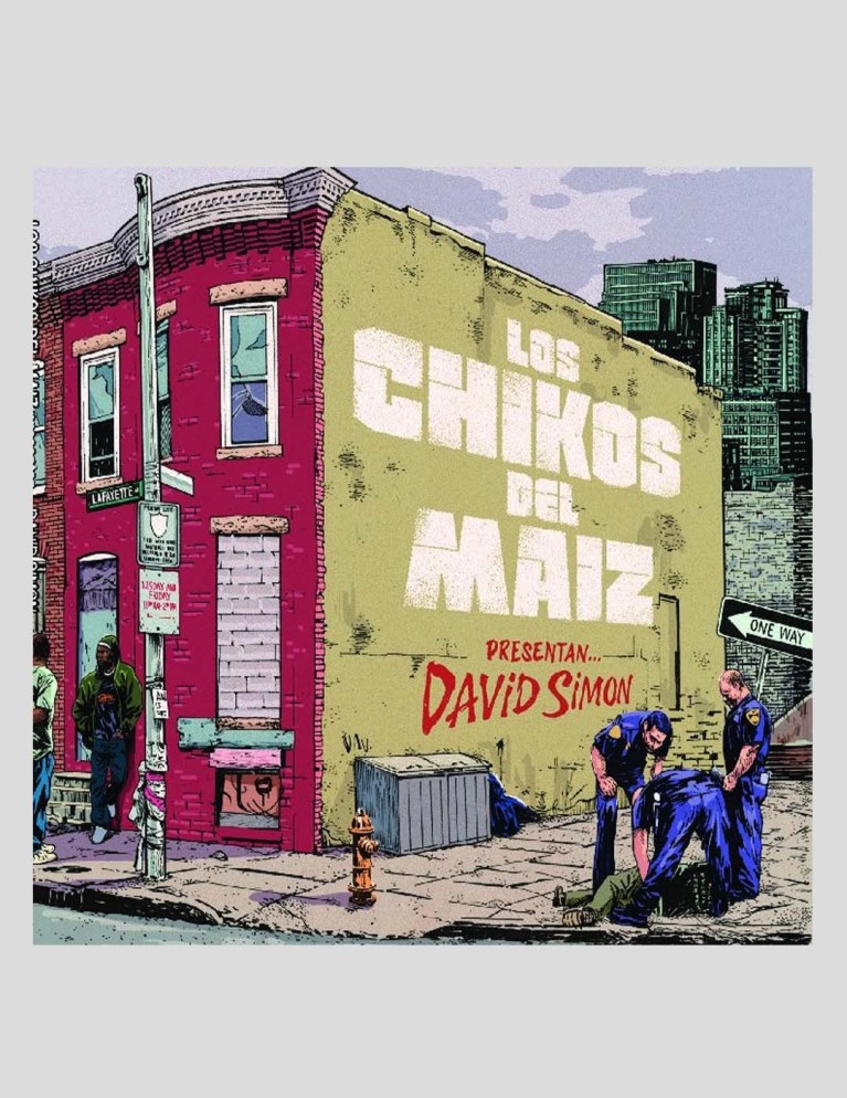 Disco VINILO chikos del maiz - david simon